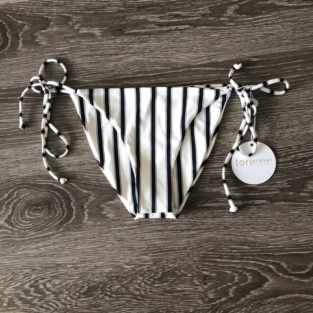 NWT tori praver allegra side tie bottoms